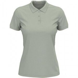 Stedman Womens/Ladies Lux Cotton Polo Shirt / Soft Grey